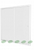 Шторка на ванну Englhome-Glass Comfort 170 стекло матовое