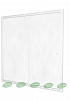 Шторка на ванну Englhome-Glass Comfort 180 стекло шиншила